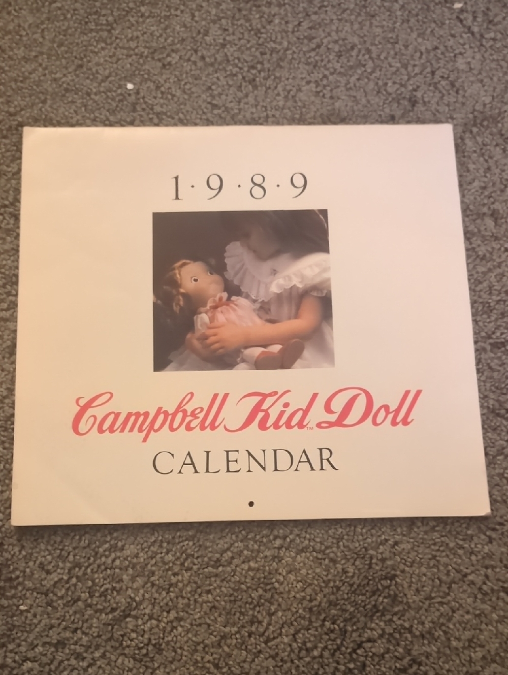 1989 Campbell Kid Doll Calander